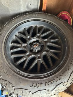 Jeep 5x5 Vision brawler Wheels Plus Tires!