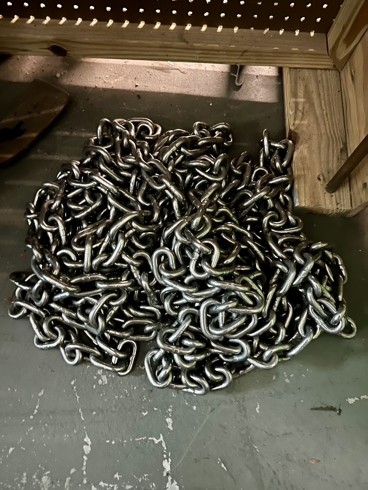 50’ x 3/8” G4 316L Stainless Steel Boat Anchor Chain