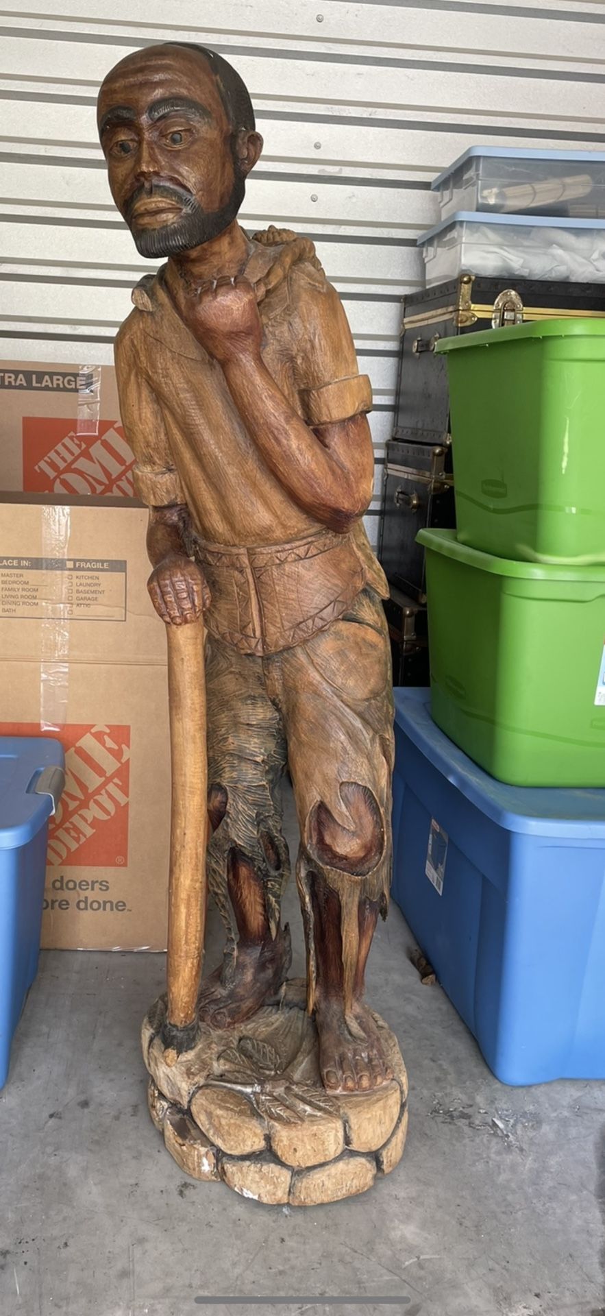 Poppa Dock Haiti Statue
