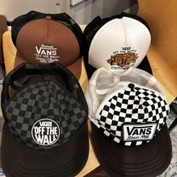 Vans Hats $5 Each. Will hold with Venmo or if you’re on your way. Located in Murray 