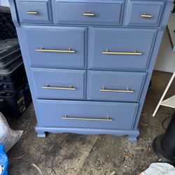 Blue Dresser