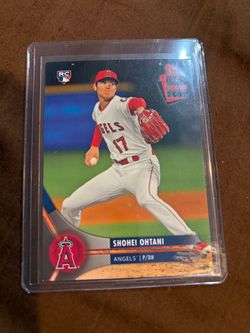 Shohei Ohtani Topps Rookie Card Angels
