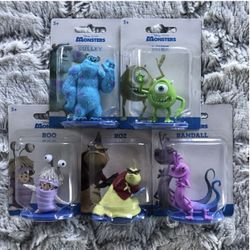 New 5pc Disney Monsters Characters