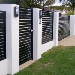 Column Metal Fence 