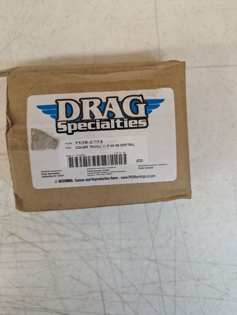 Drag Specialties 1105-0034 Chrome Transmission Top Cover