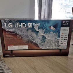 55” Lg UHD Smart 4K Tv LCD LED
