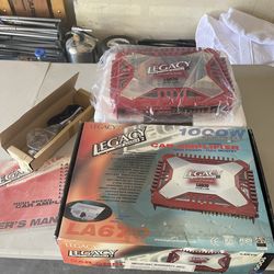 Legacy 4 Channel Amplifier Brand New