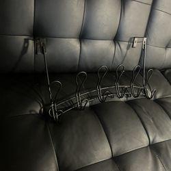 Over The Door Coat Hanger (Black)