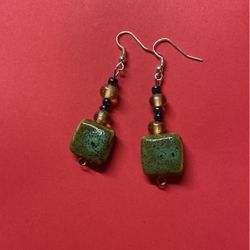 Earrings, Hand Made, 2.5”, Multiple Colors 