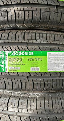 265/70/16 Set De Nuevas Llantas
