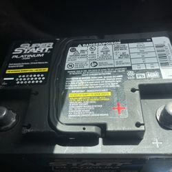 Brand new Battery Super Starter Platinum For Car Or Sounds