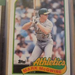1989 Topps - Mark McGwire #70 Collector's Edition (Tiffany)