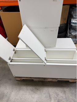IKEA cabinets white