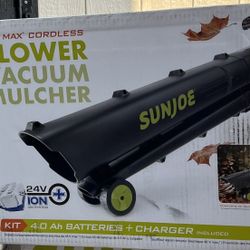 48V Max Cordless, Blower/ Vacuum + Mulched 