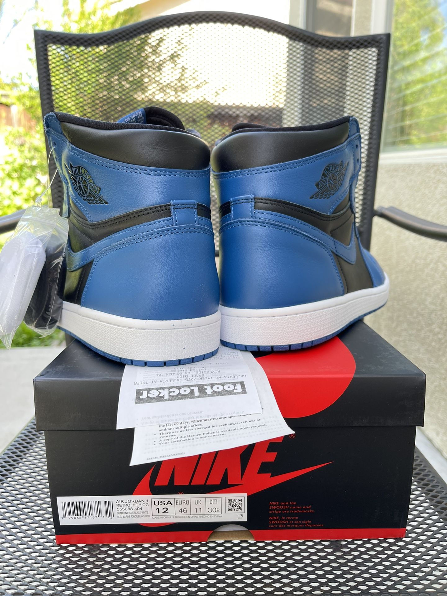 jordan 1 retro high dark marina blue M size 7.5/10.5/11/11.5/12/13