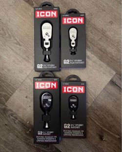 Icon G2 1/4, 3/8 Stubby Ratchets