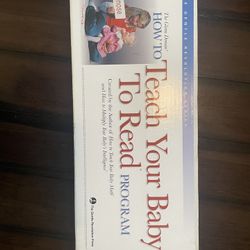 Teach Your Baby To Read Kit Like New 