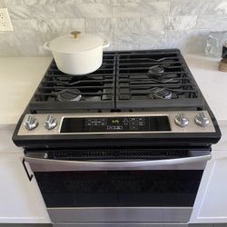 Whirlpool Stainless Gas Oven/stove 30” 
