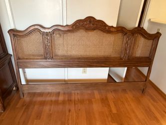 Mid Century French Provincial bedroom set by Drexel Heritage.