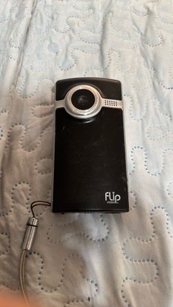 Flip video camera