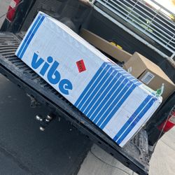 Vibe Gel Memory Foam 12-Inch Mattress Twin XL, White 