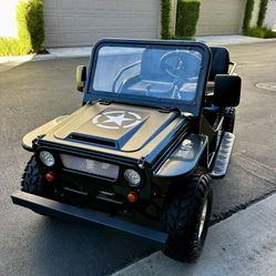 125cc 3 Speed Mini Jeep Go-kart 