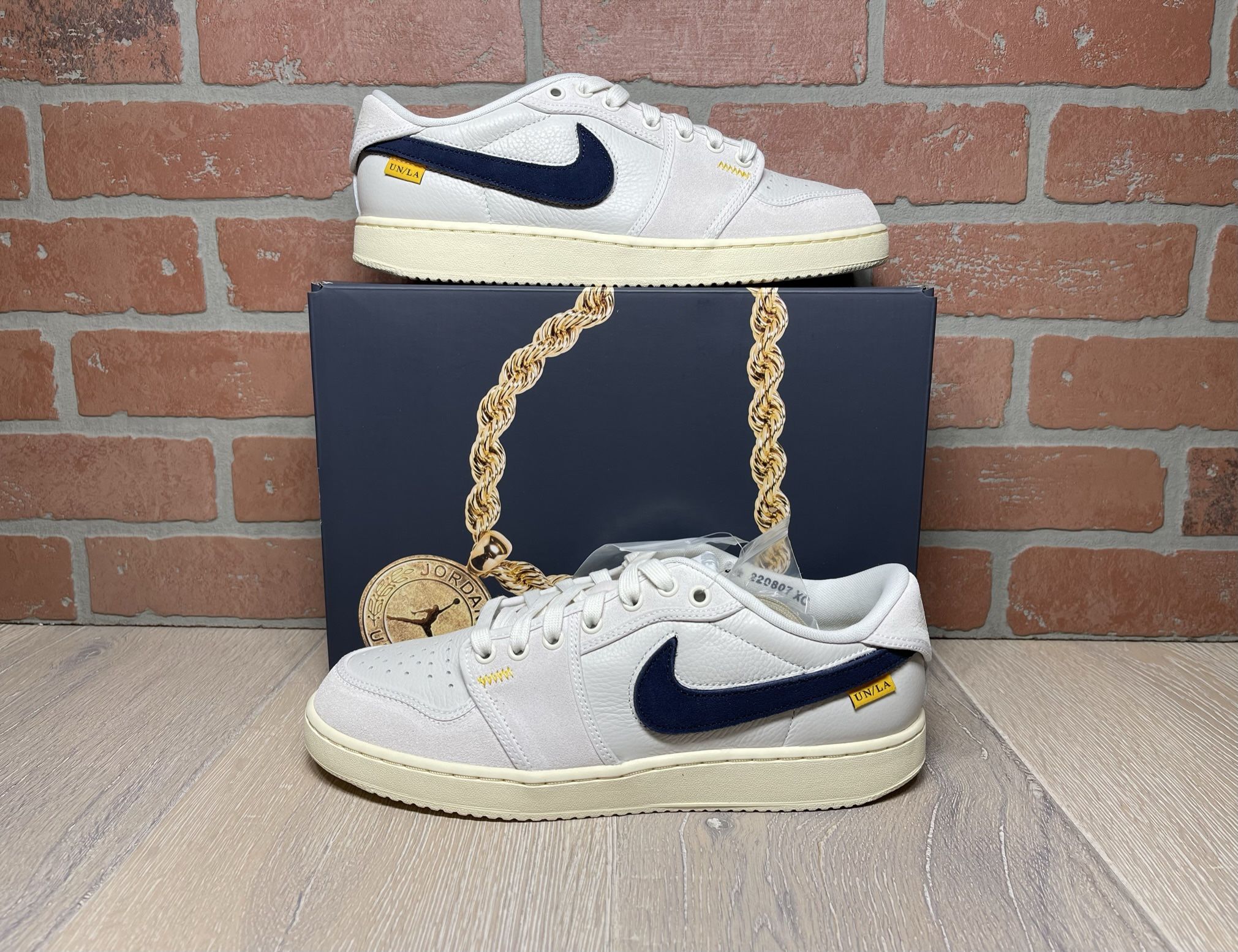 Jordan 1 Retro AJKO Low Union Sail Leather