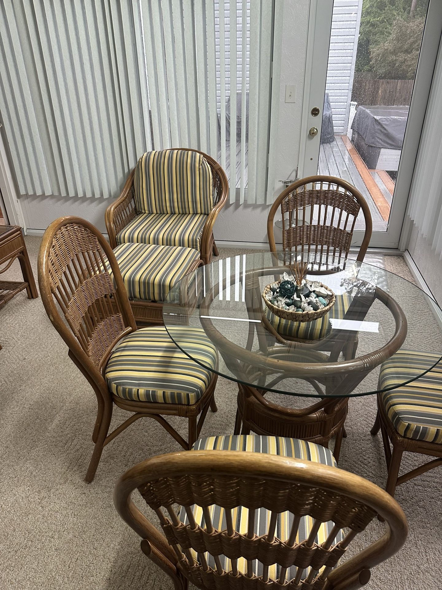 Indoor Sunroom Furniture Set