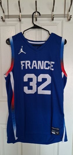 Jordan Brand Victor Wembanyama France 2024 Olympics Jersey #32 Size XL/52