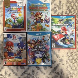 Super Mario Bundle for Nintendo Wii U (CIB + Without Manuals)—GREAT DEAL!