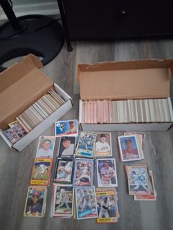 Vintage 1970's/90's - BASEBALL CARDS COLLECTION ALL MINT CONDITION  - OVER 1200 CARDS