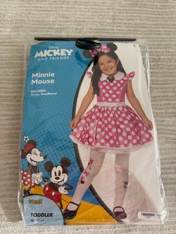 NEW Disney Minnie Mouse Halloween Costume – Toddler 3T–4T