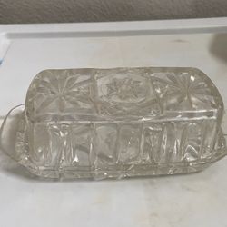 Star Of David Butter Dish 