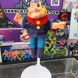 Popeye the Sailor Doll Stuffed Body Rubber Head