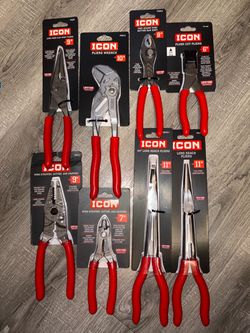 Icon 8pc Pliers Set ($250 value)