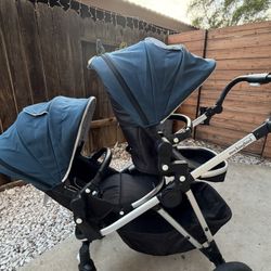mockingbird double stroller 
