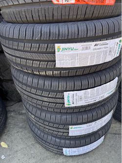 225/65R17 Jinyu brand new 75k miles of warranty all 4