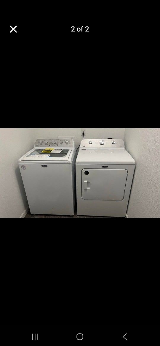 BRAND NEW Maytag Washer & Dryer
