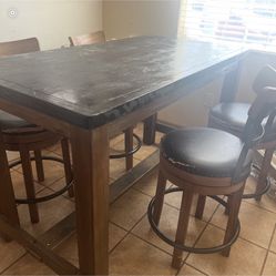 . Table and chairs dinette set $100. $50 For Two End Tables And Two Lamps And $ 35 For The Hammock.