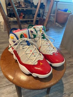 Jordan 6 ring multi color 10.5 men