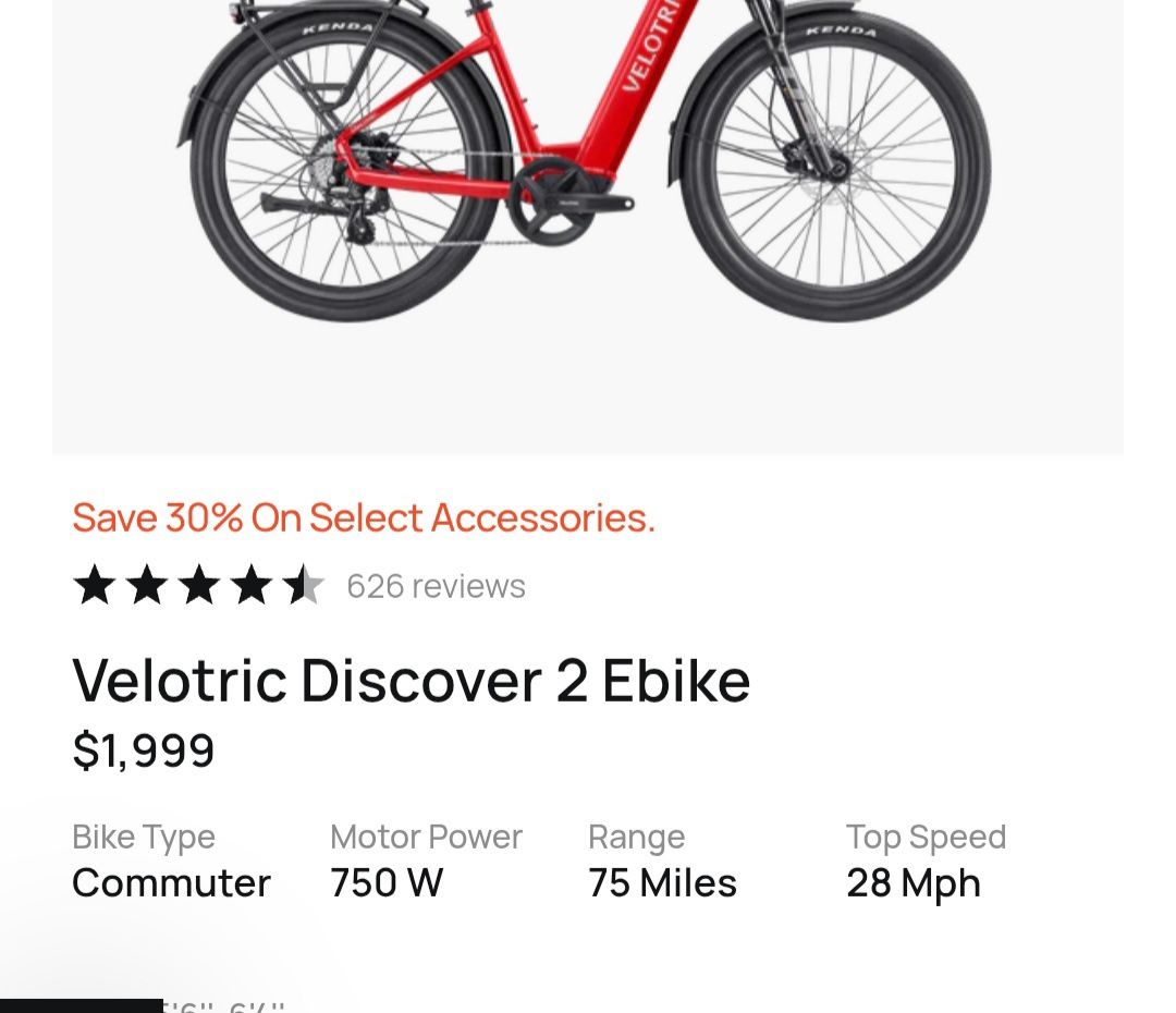 Velotric Discover 2 Ebike