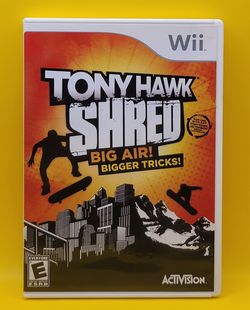 Tony Hawk Shred for Nintendo Wii Complete in Box [Tested & Working]