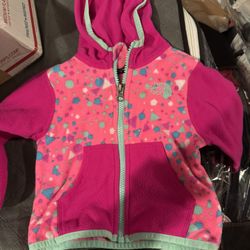 Baby Girl The North  Face Jacket Size 6-12 Months 