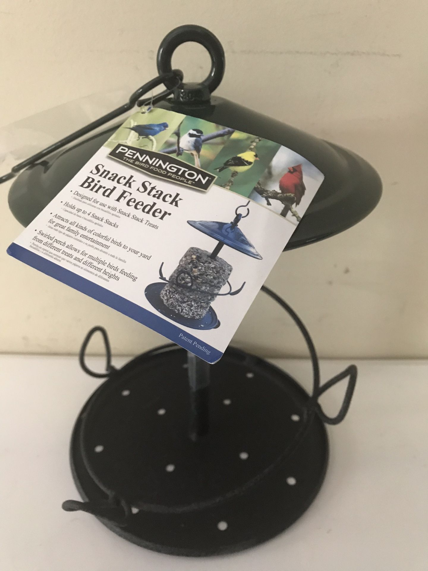 New Snack Stack Hanging Bird Feeder Home Base Pennington Mix Match Perch