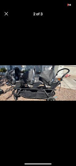 Peg Perego 3 Seat Stroller