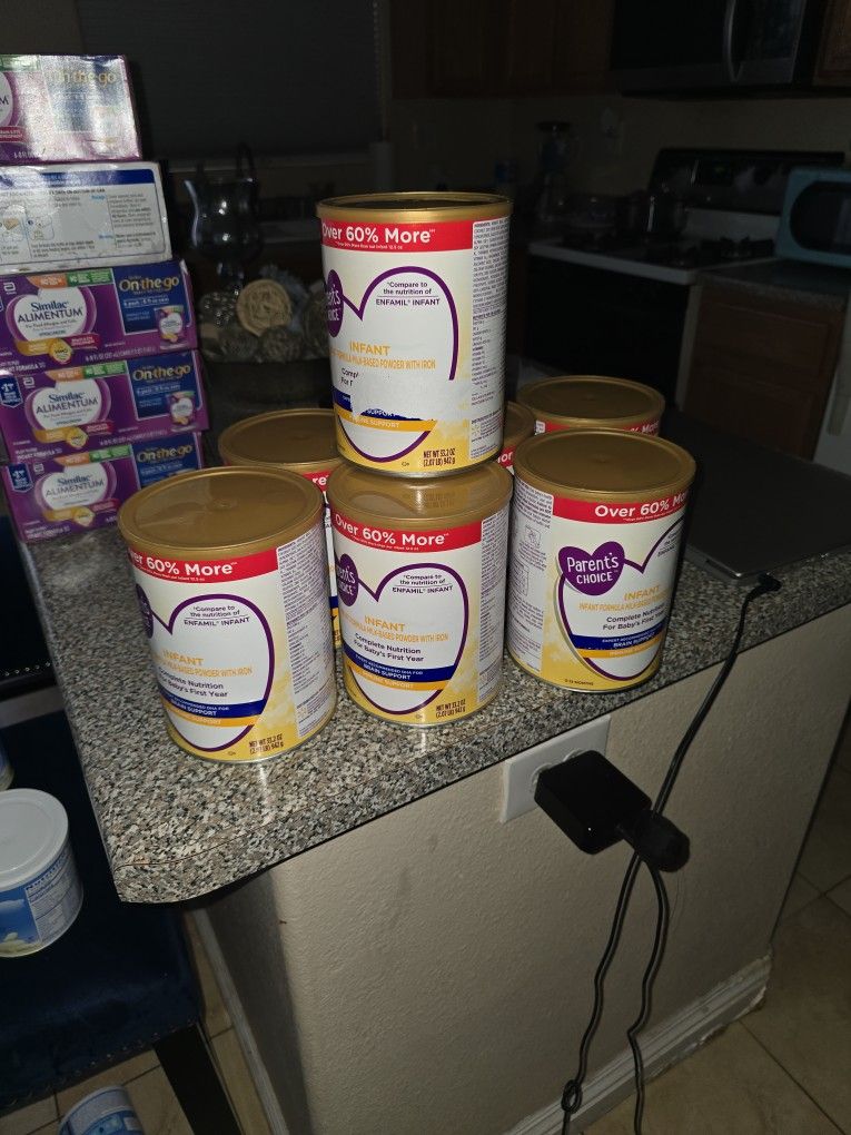 Parents Choice Infant Formula 33.2oz Cans - 7 Cans