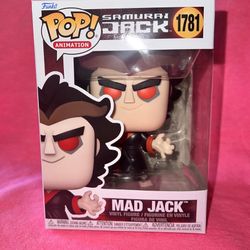 NEW - Cartoon Network Funko Pop! MAD JACK #1781 animated series SAMURAI JACK