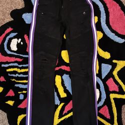 Purple Designer Jeans