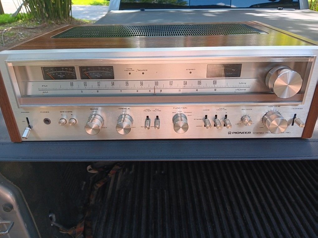 Pioneer SX 780 Silverface Receiver