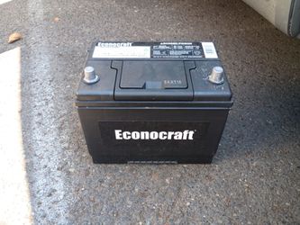 Brand new car battery